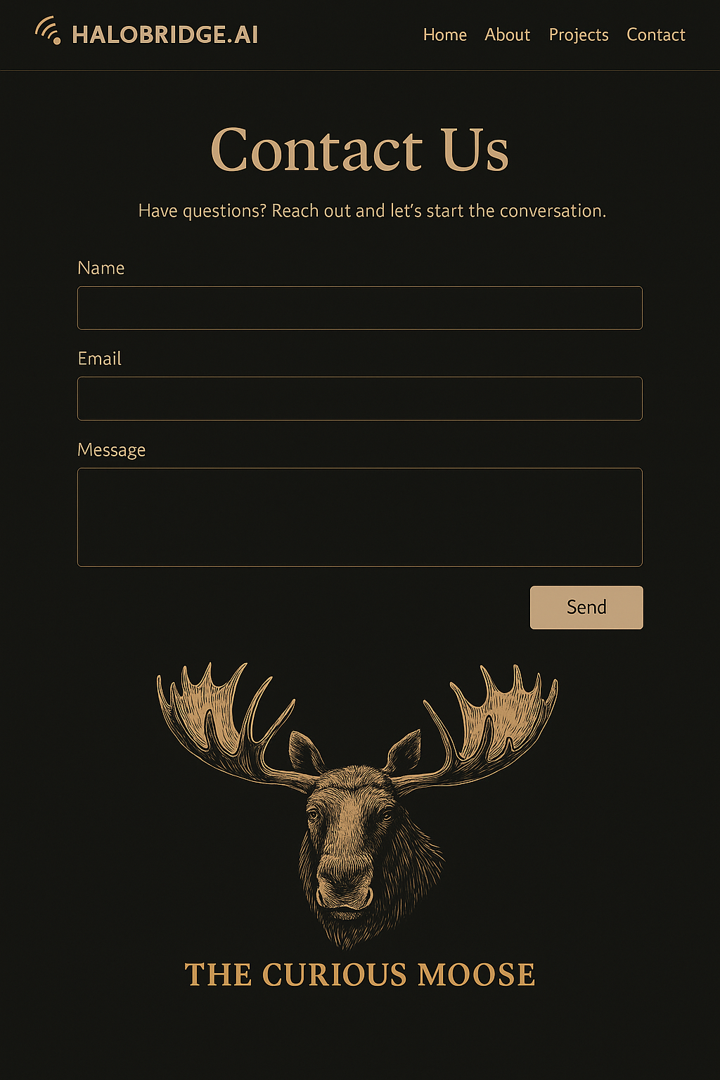 The Curious Moose